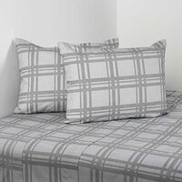 Juego de Sábanas Cannon 2 Plazas Cuvee 200 Hilos Gris