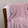 Manta Doral Chiporro Jacquard 127x152 cm Rosa Viejo