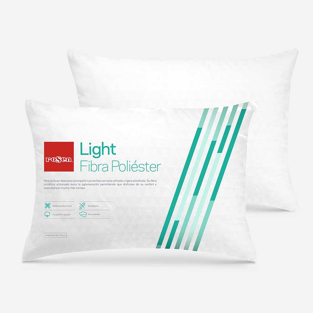 Cama Nido Rosen 1,5 Plazas Ergo T + Almohada Light Americana