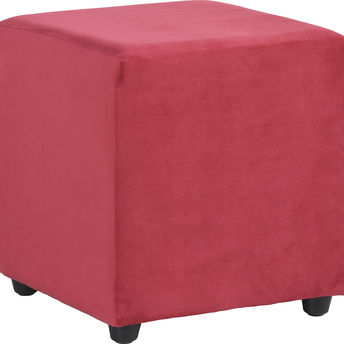 Set 2 Pouf Bodevir Cali Rojo