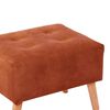 Pouf Latam Home Niza Cuero Kentucky Tabaco