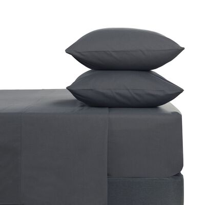Set Sabanas CIC 180 Hilos 2 Plazas Gris