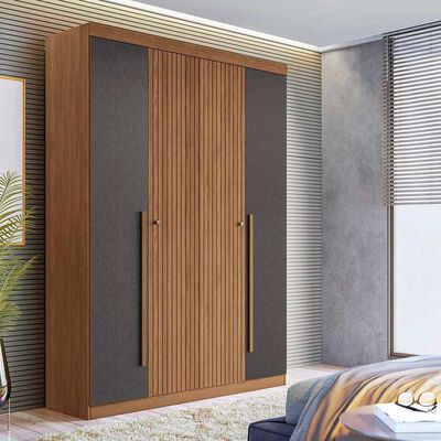 Imagen 1 del producto Clóset Onessta Buriti 4 Puertas 2 Cajones Jatoba Grafito