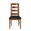Juego de Comedor Latam Home Sevilla Granada 2 Sillas + 2 Bancas PU Negro