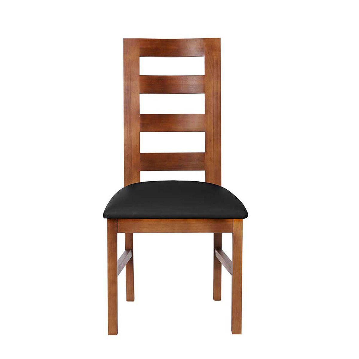 Juego de Comedor Latam Home Sevilla Granada 2 Sillas + 2 Bancas PU Negro