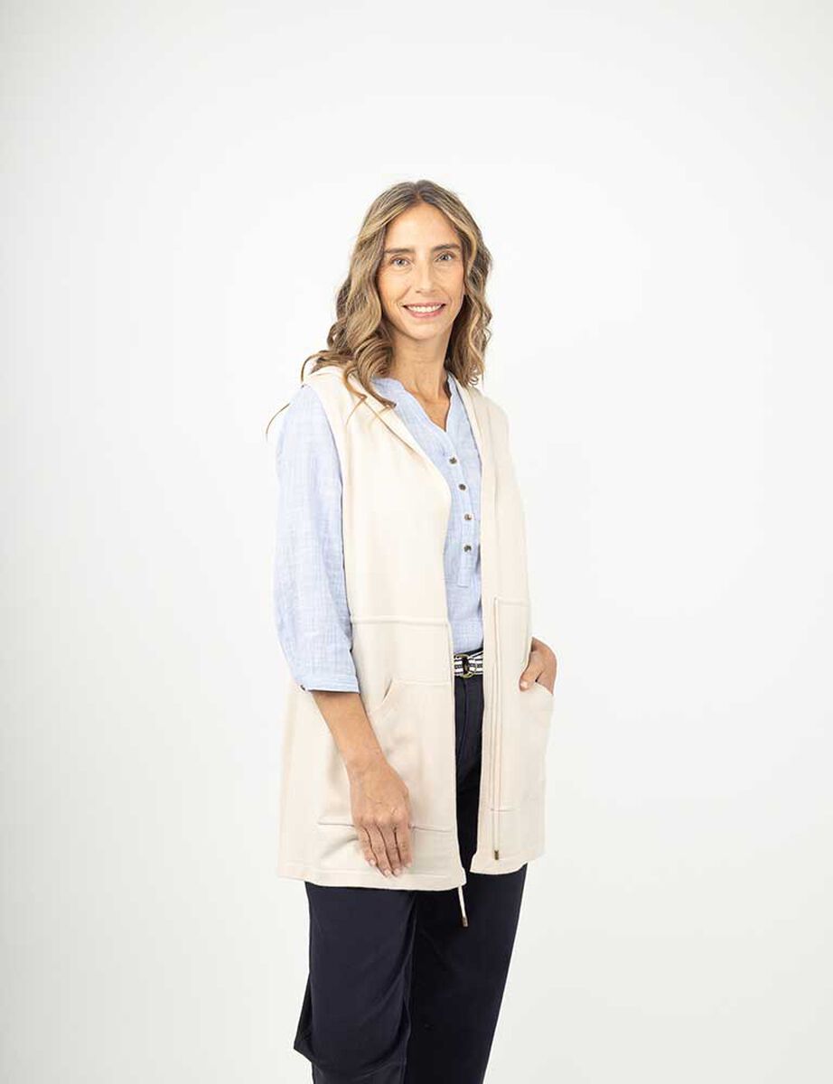Sweater Sin Mangas Mujer Portman Club