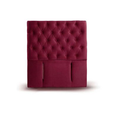 Imagen 1 del producto Respaldo Latam Home 1,5 Plazas Florencia Tela Velvet Burdeo