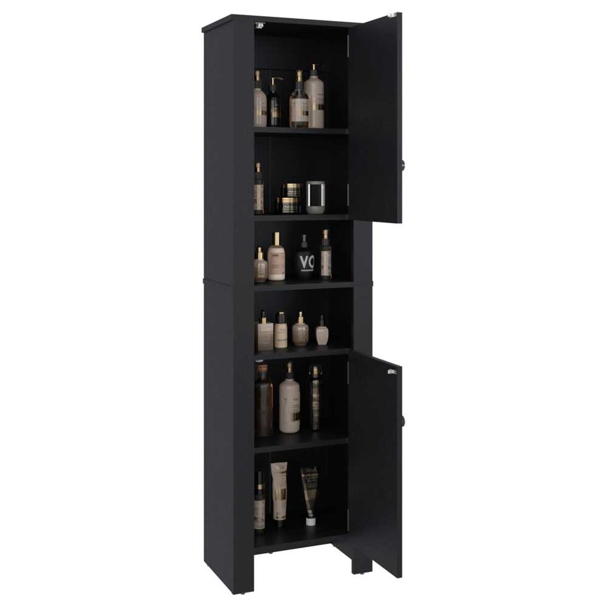 Estante Ba&ntilde;o Tuhome Vanessa 2 Puertas Wengue