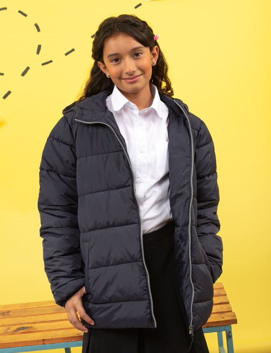 Parka Escolar Unisex Talla 14/16 Crescendo