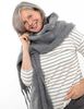 Bufanda Gris Mujer Bside