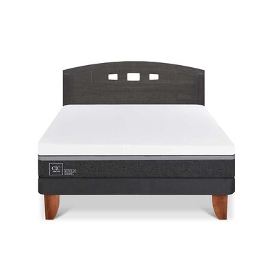 Cama Europea CIC 2 Plazas Ortopedic Advance + Respaldo Gales