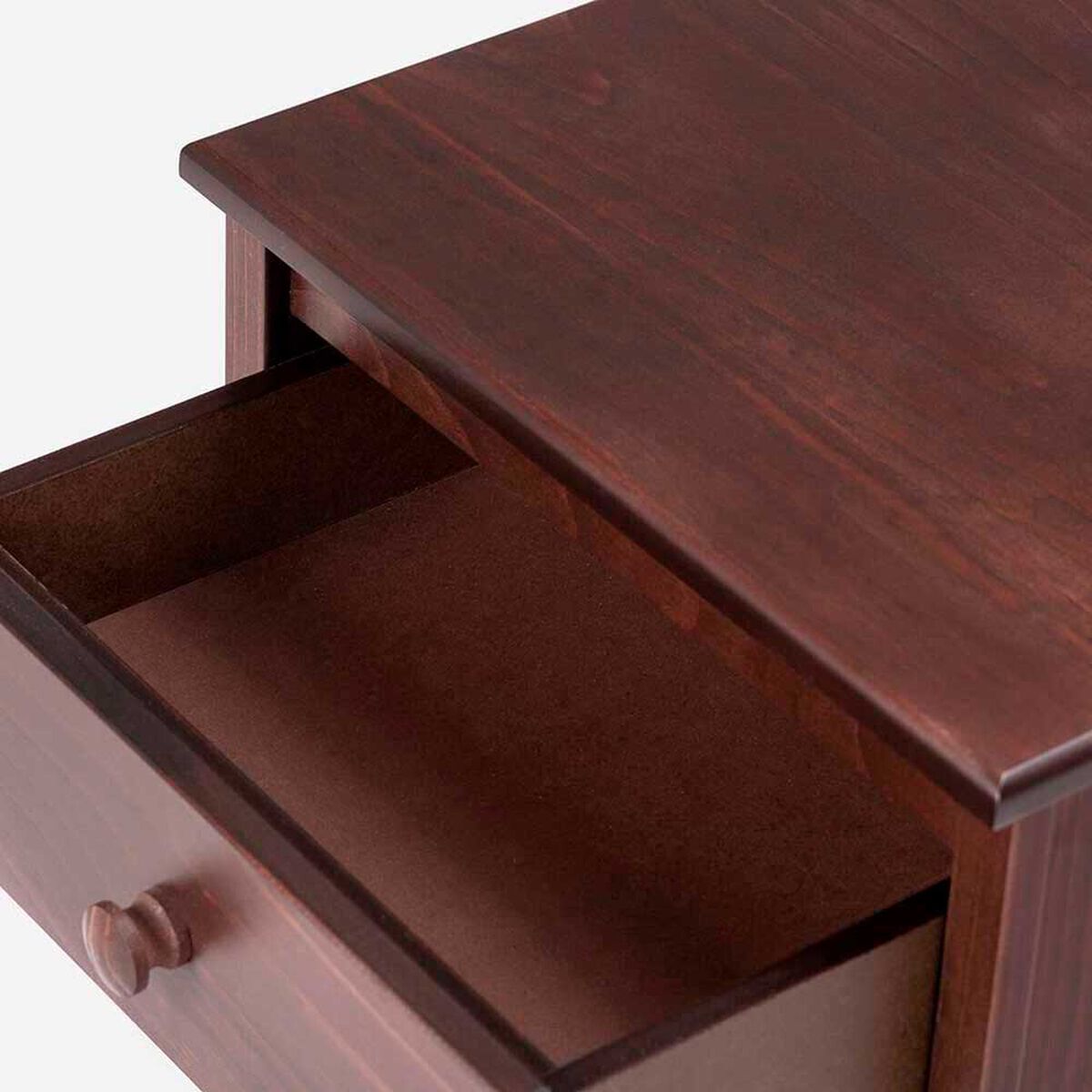 Velador Rosen Ferrara 1 Caj&oacute;n Chocolate