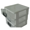 Caja Organizadora Plástica San Bernardo 3 Niveles Blanco