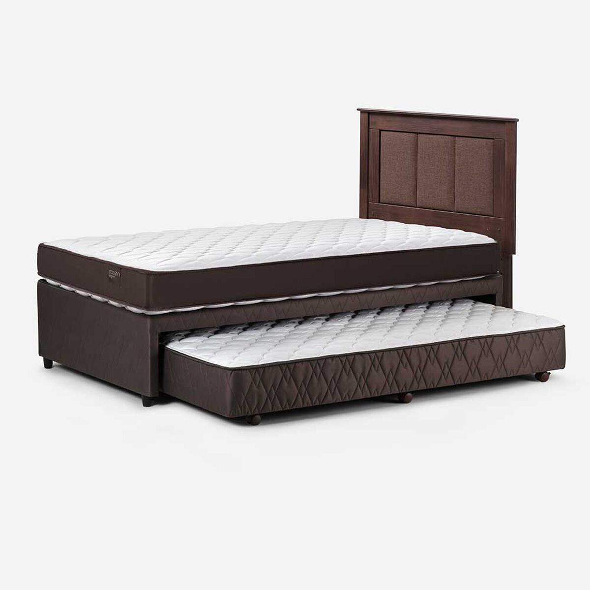 Cama Nido Rosen 1,5 Plazas Ergo T  + Respaldo