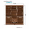 Clóset Onessta Toledo 6 Puertas 2 Cajones Arena