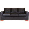 Juego de Living Muebles America Franco Sofá 3 Cuerpos + Sofá 2 Cuerpos + Sillón 1 Cuerpo Chocolate