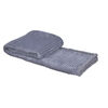 Manta Coral Sherpa Mashini Courduroy Gris 130 x 150 cm