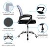 Combo Oficina Escritorio Blanco + Silla New York Negra y Gris Arthome