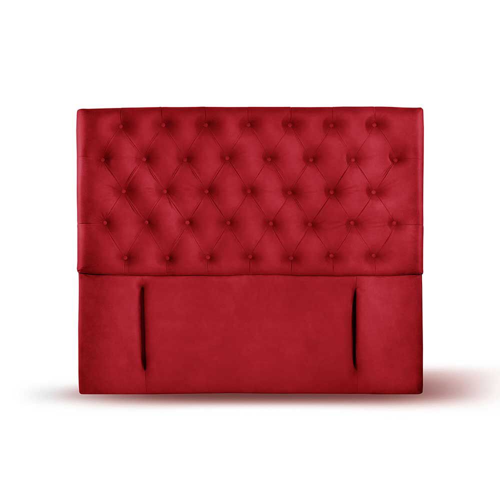 Respaldo Latam Home King Florencia Cuero Rojo