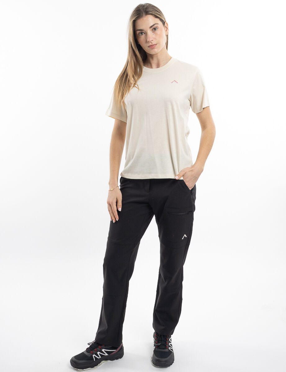 Polera Deportiva Manga Corta Mujer Alpinextrem