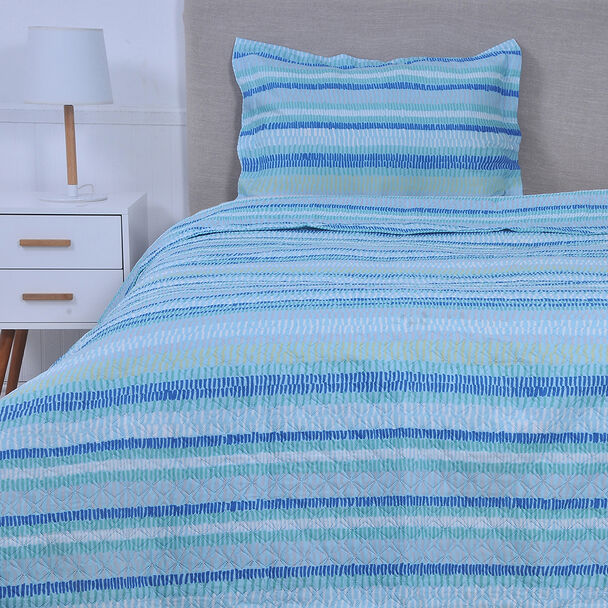 Quilt Mashini 1,5 Plazas Estampado Rodrigo