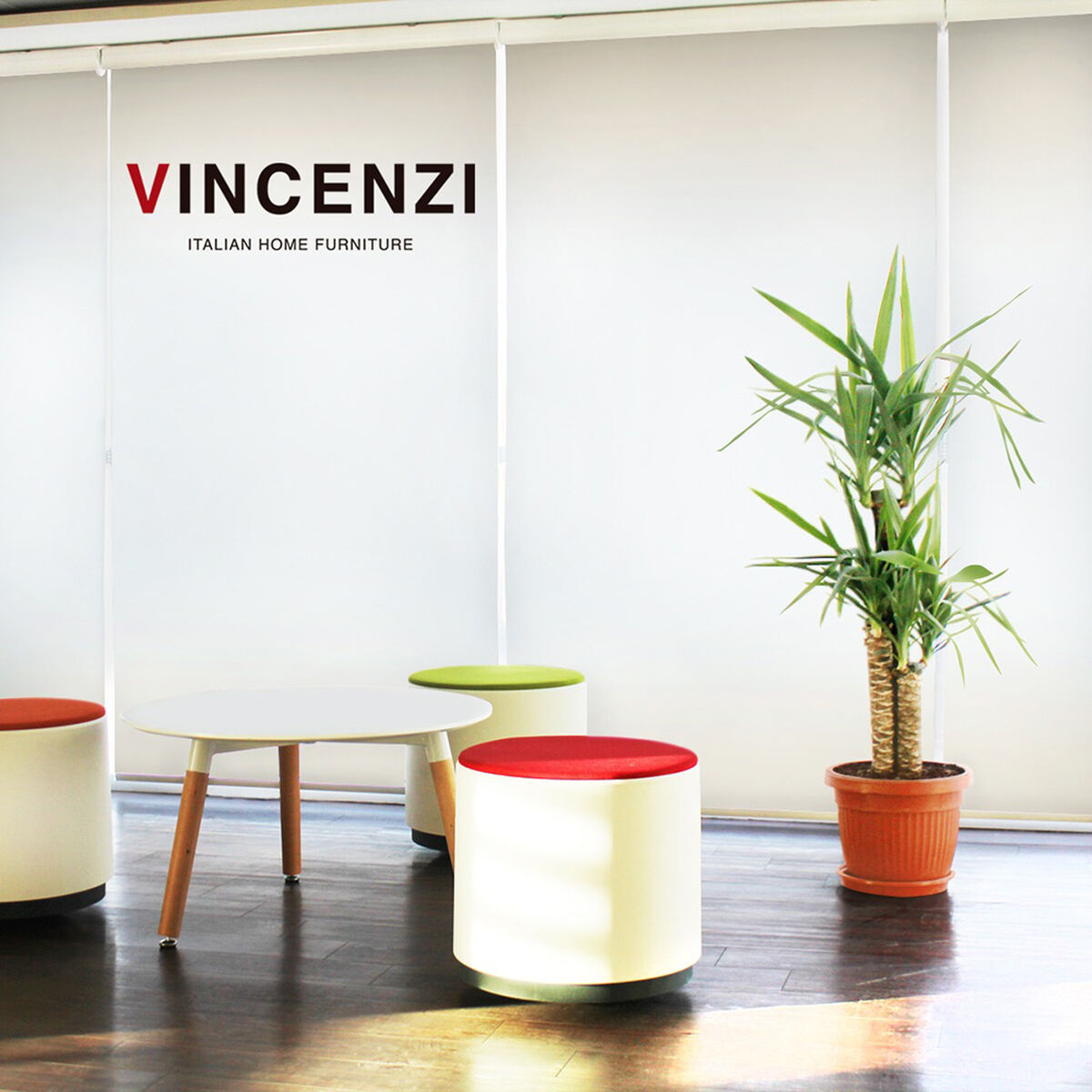 Cortina Roller Blackout Vincenzi Gris Metálico 240 x 230 cm