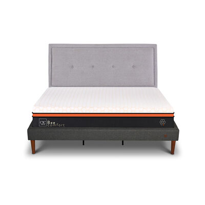 Imagen 1 del producto Cama Europea Curve CIC King Bee Comfort + Respaldo