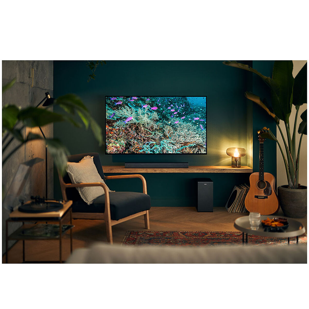 Soundbar Philips Tab7305​ Negro