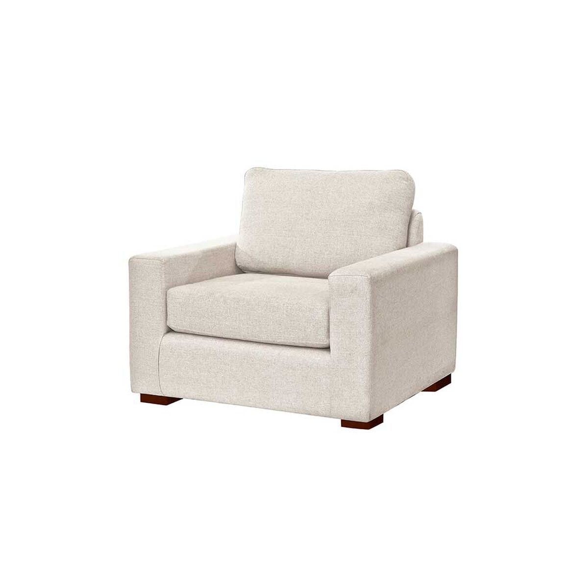 Sof&aacute; Latam Home Livorno 1 Cuerpo Blanco