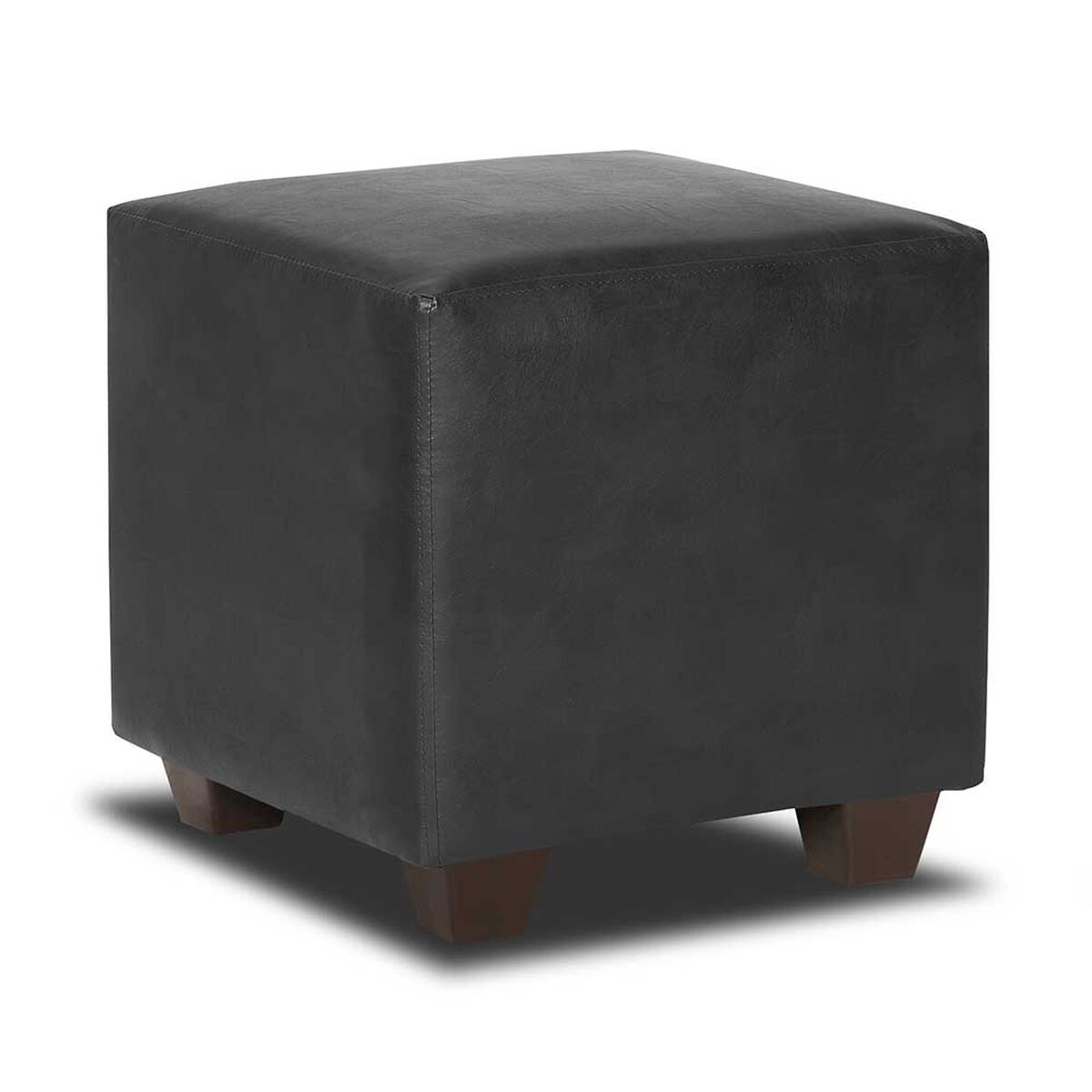 Juego de Living Innovamuebles Invictus Sofá 3 Cuerpos + Dos Pouf 1 Cuerpo Burdeo