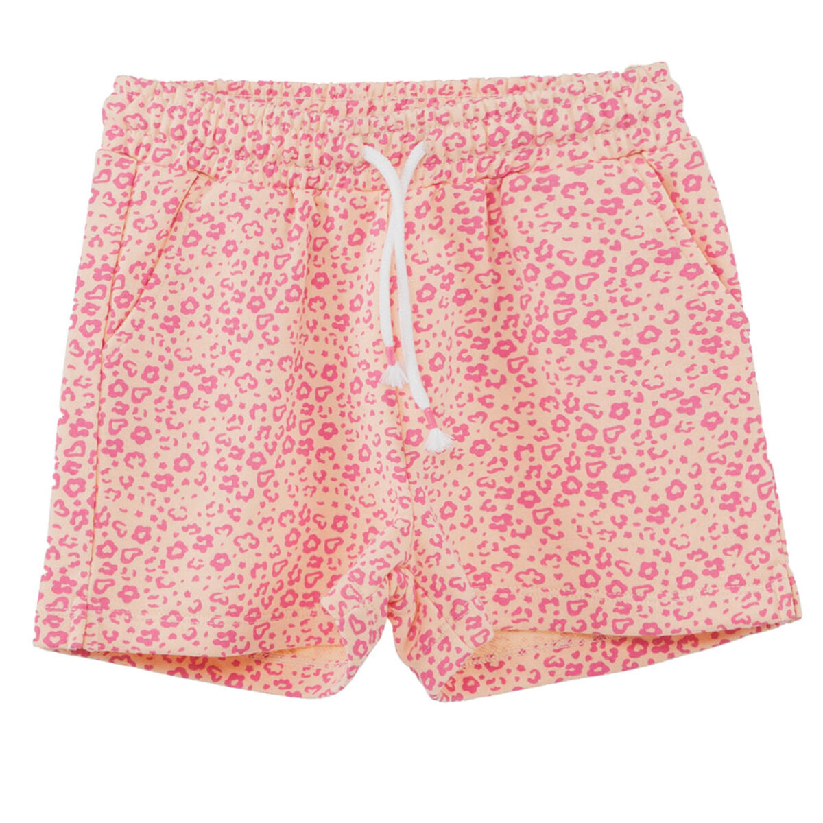 Short Estampado de Algod&oacute;n Ni&ntilde;a Chess