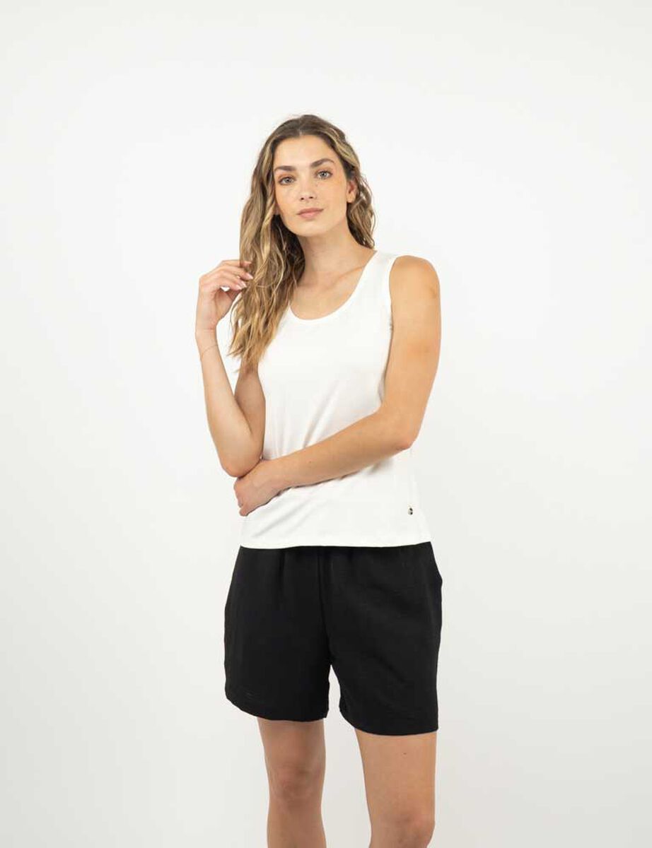 Polera Sin Mangas Mujer Zibel