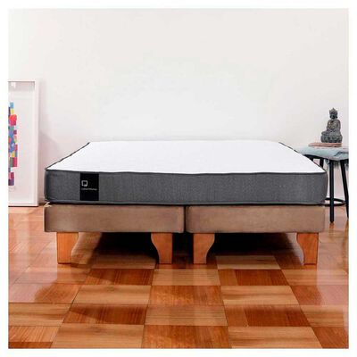 Imagen 1 del producto Cama Europea Latam Home Base Dividida 2 Plazas Zen Best Beige