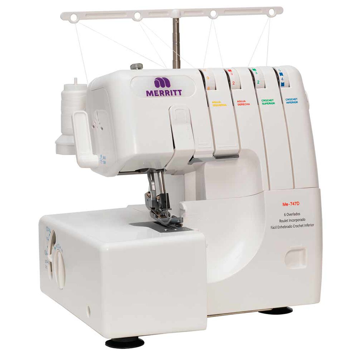 Máquina de Coser Overlock Merrit ME 747D
