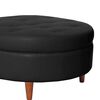 Pouf Latam Home Paris PU Negro