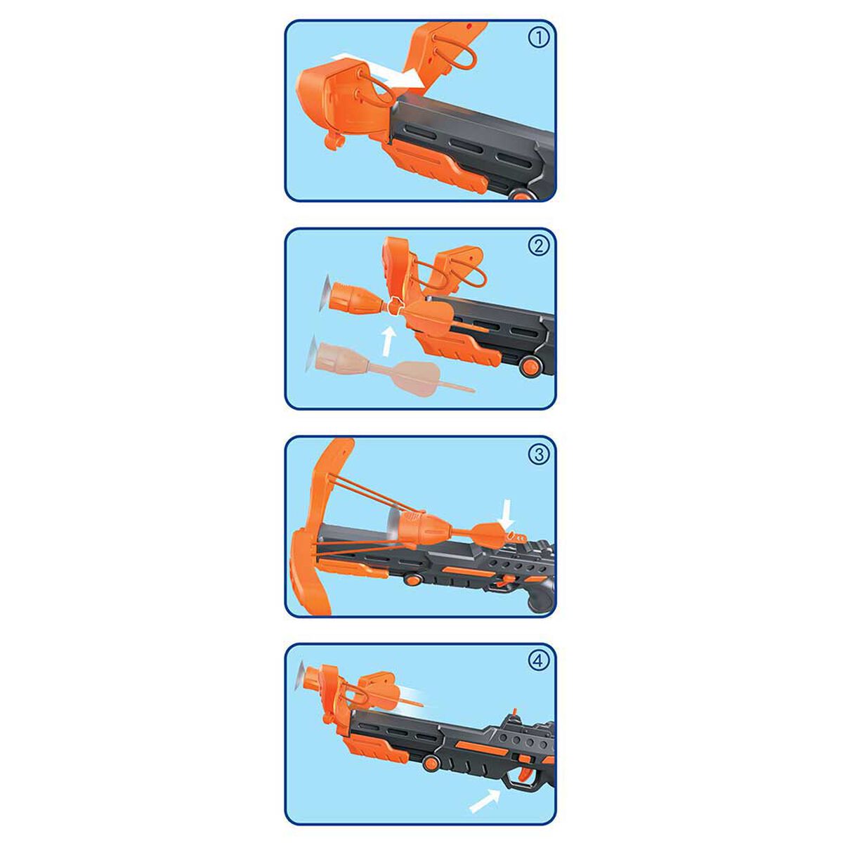 Juguete Ballesta Incluye 3 Flechas Play Spot