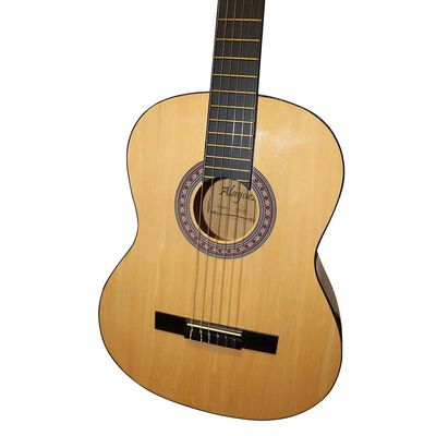 Guitarra Clásica Natural 39P Alaguez AZ-39N