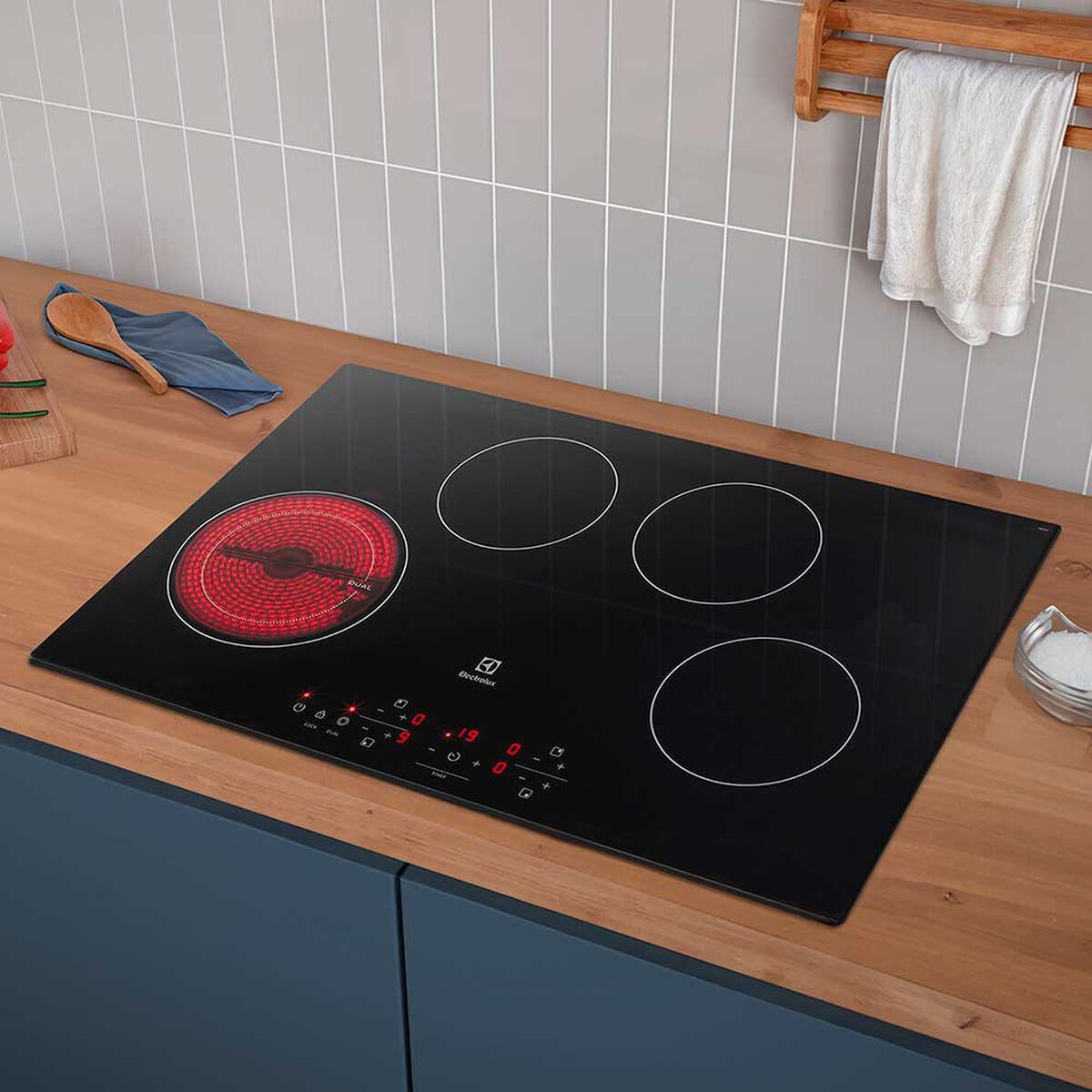 Encimera Eléctrica Electrolux VE7DT 4 Quemadores