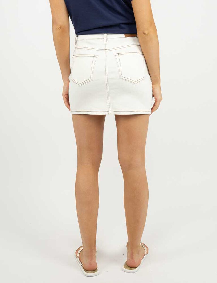 Falda Mini Denim Mujer Icono
