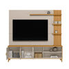 Home TV Di Poretti Design Napoli Hasta 70" Caf&eacute; Claro