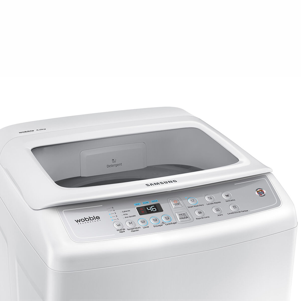Lavadora Automática Samsung WA80H4200SW/ZS 8 kg.