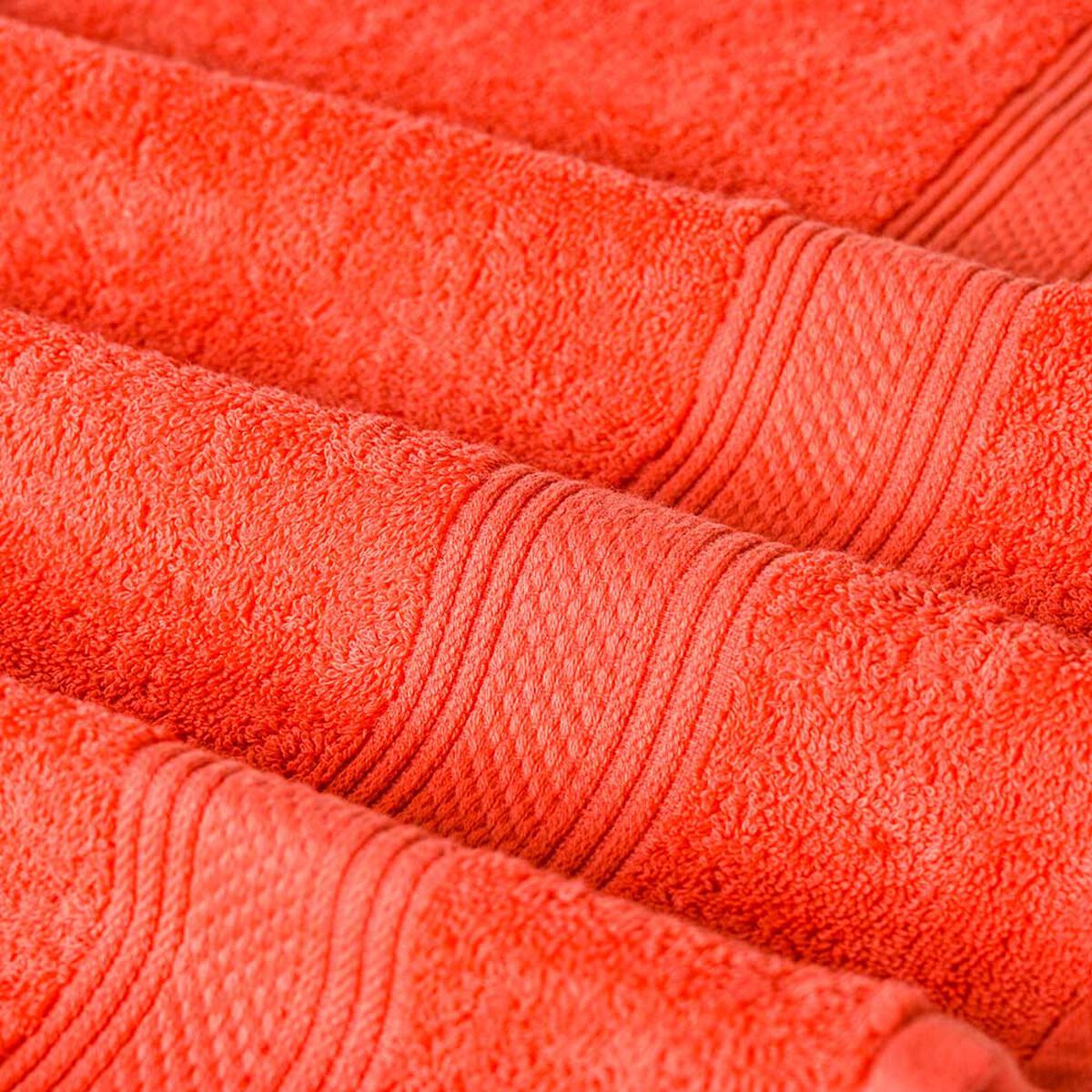 Toalla de Baño American Family Liso 45 x 80 cm Coral