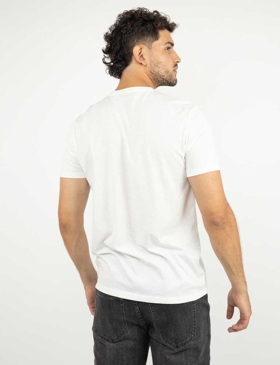 Polera Lisa Manga Corta Hombre Zibel