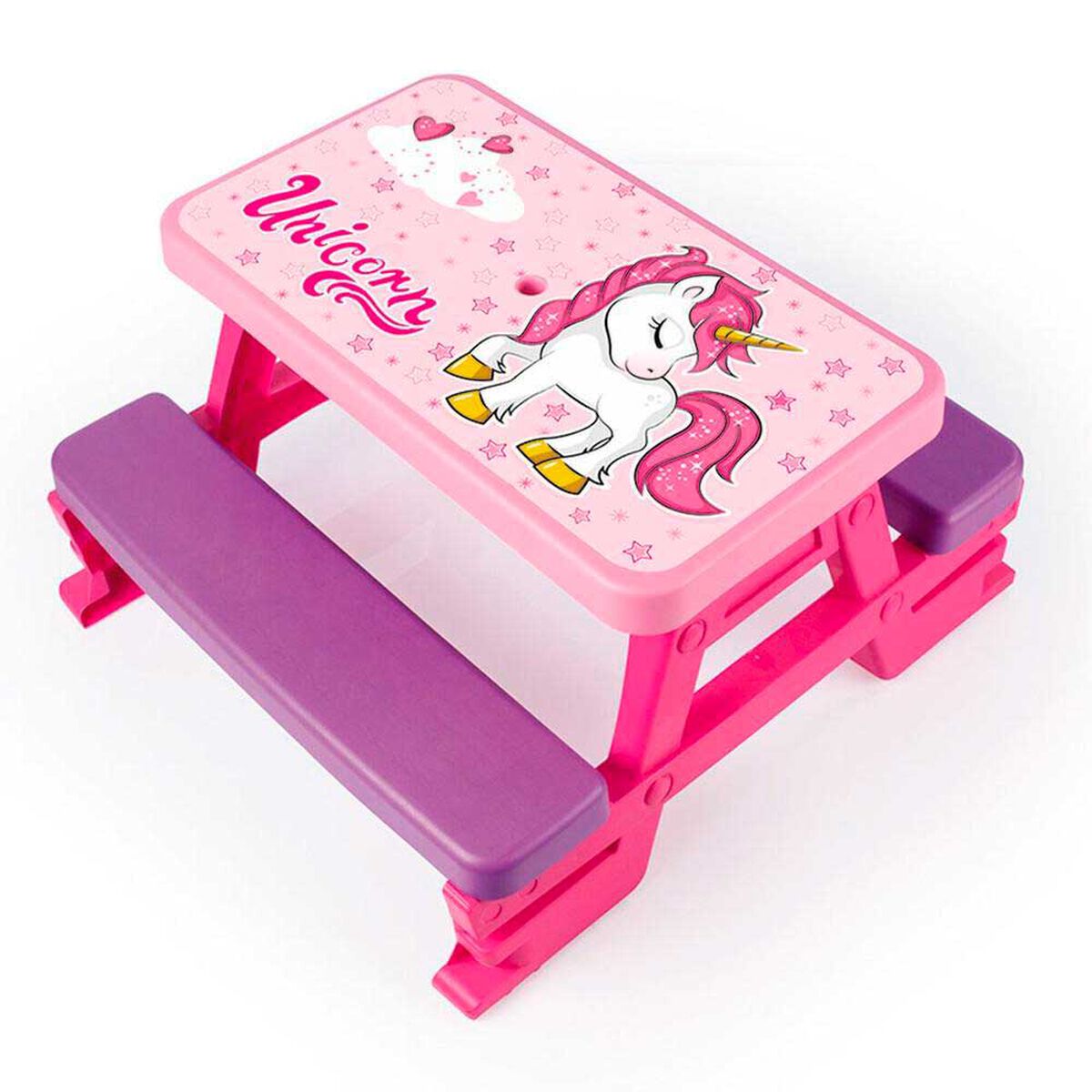 Mesa de Picnic Para 4 Unicornios Dolu