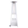 Estufa a Gas Exterior Terraza Klyma Obelisk LW Inox 1,8 mts.