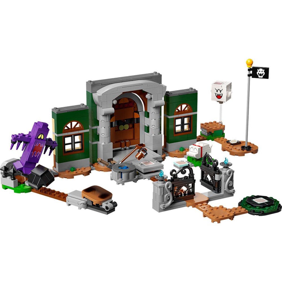 Set de Bloques Super Mario de Expansión: Entrada de Luigi’S Mansion 504 Piezas Lego