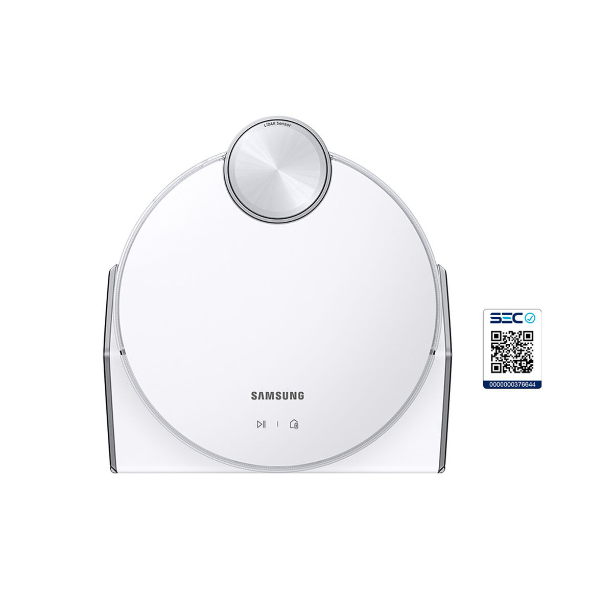 Aspiradora Robot Samsung JetBot AI+ con Reconocimiento de Objetos, Cámara, Sensor LiDar y Clean Station