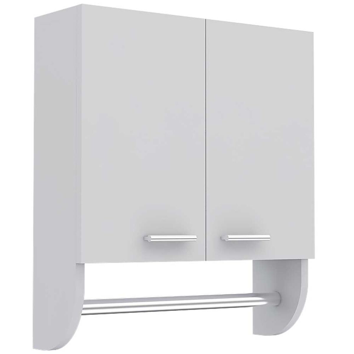 Combo Botiquín + Mueble Lavamanos + Mueble Auxiliar TuHome My Bath Blanco