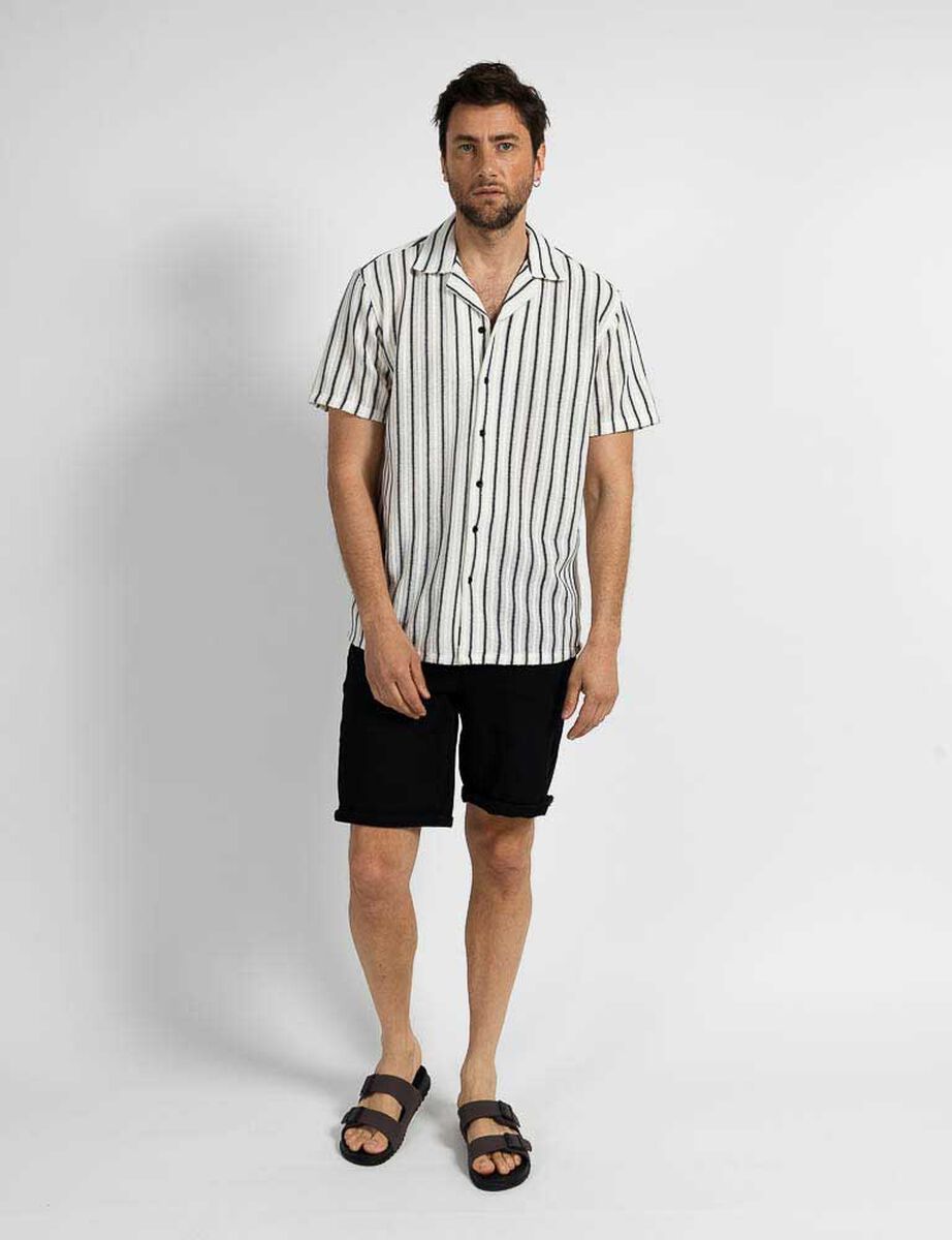 Camisa Crochet Manga Corta Hombre Soviet