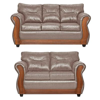 Juego de Living Black Factory Toronto 5 Cuerpos Beige